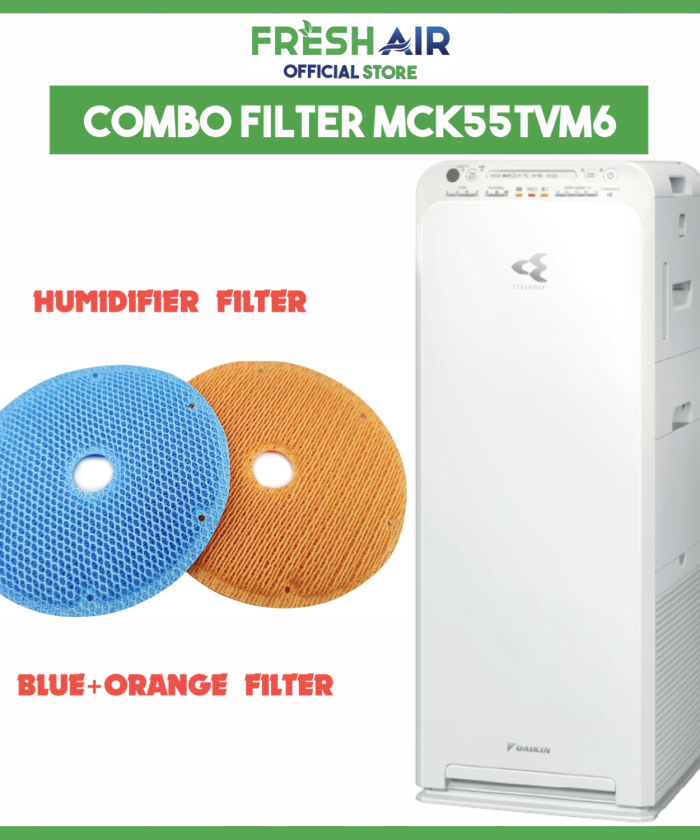 Combo 02 màng lọc tạo ẩm Fresh Air cho Daikin MCK55TVM6