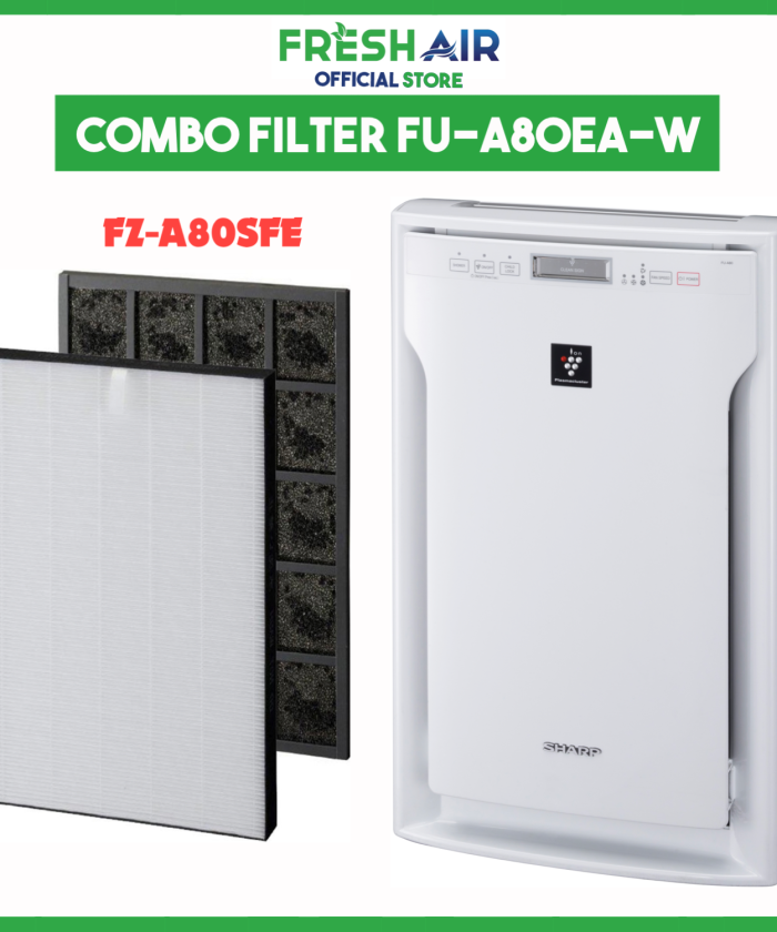 Combo 02 màng lọc cho Sharp FU-A80EA-W