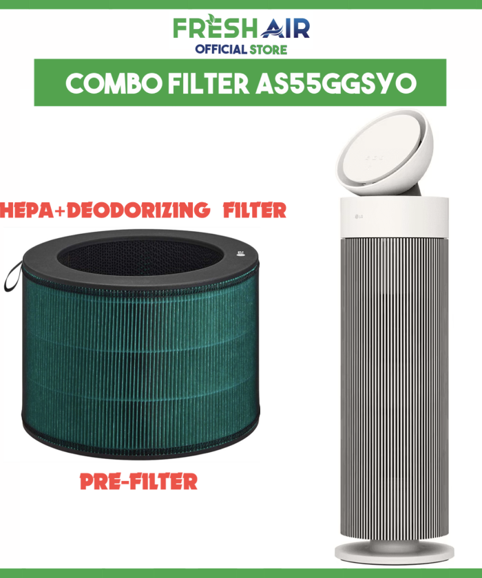 Bộ màng lọc Fresh Air cho LG AS55GGSY0